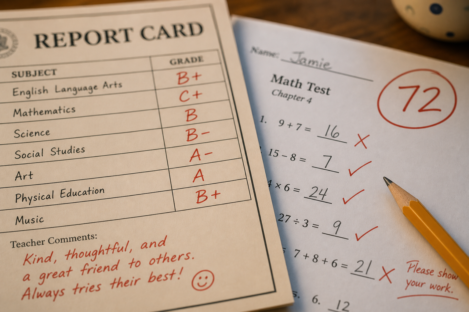 Why Marks Alone Cannot Measure Learning