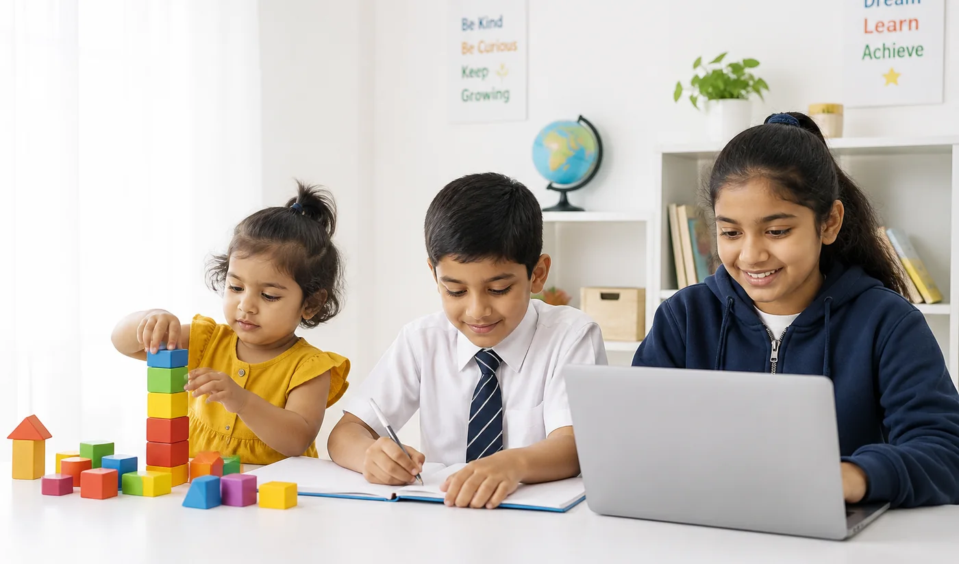 A school campus partnering with Epoch Olympiad Foundation